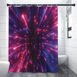 Cosmic Hyperspace Print Shower Curtain