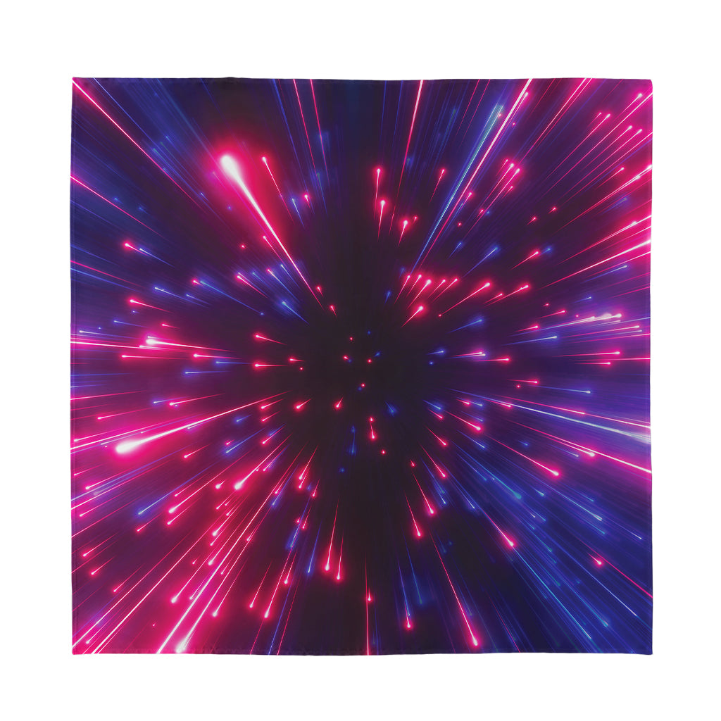 Cosmic Hyperspace Print Silk Bandana