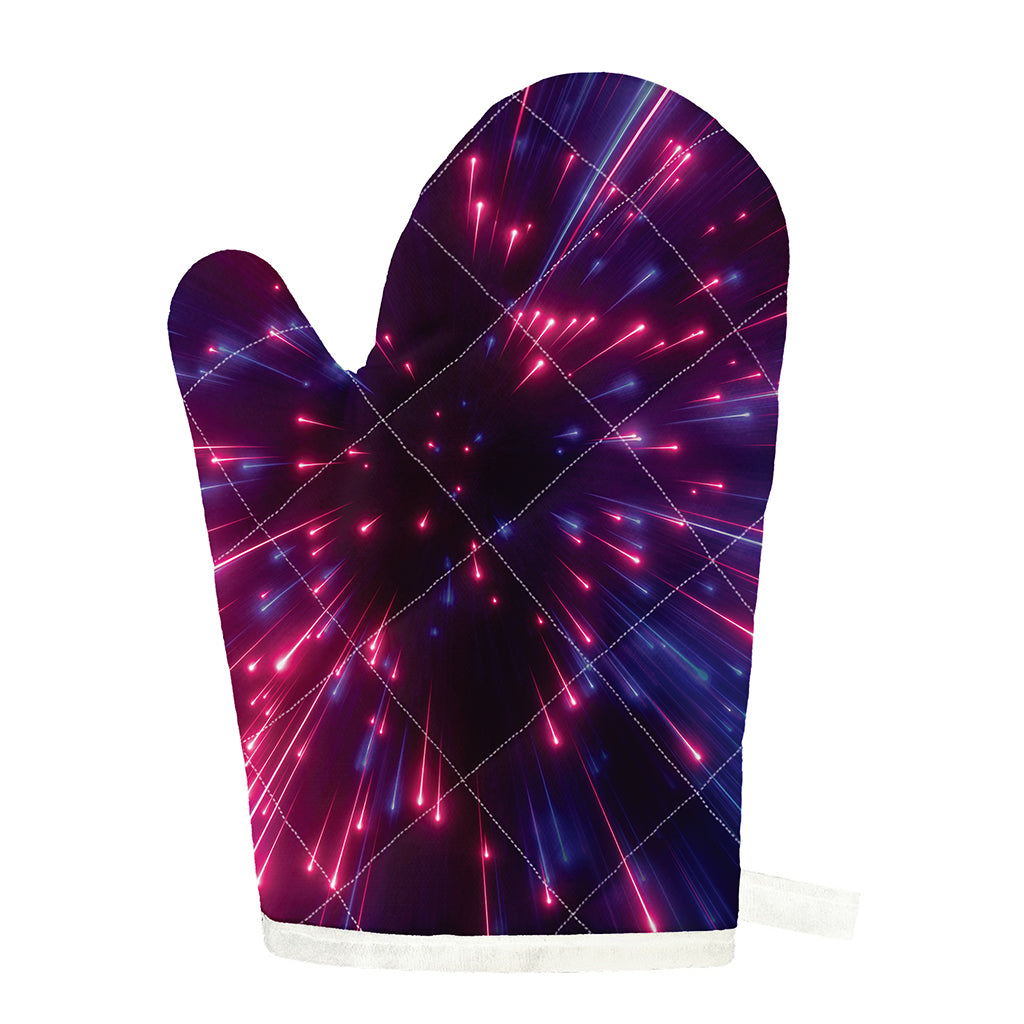 Cosmic Hyperspace Print Single Oven Mitt