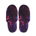 Cosmic Hyperspace Print Slippers