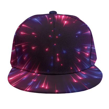 Cosmic Hyperspace Print Snapback Cap