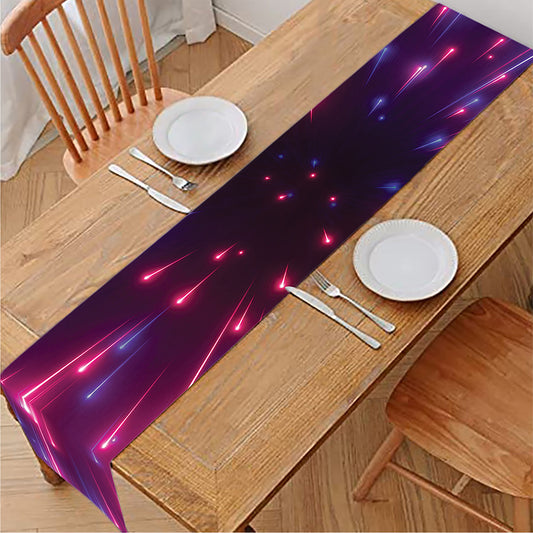 Cosmic Hyperspace Print Table Runner