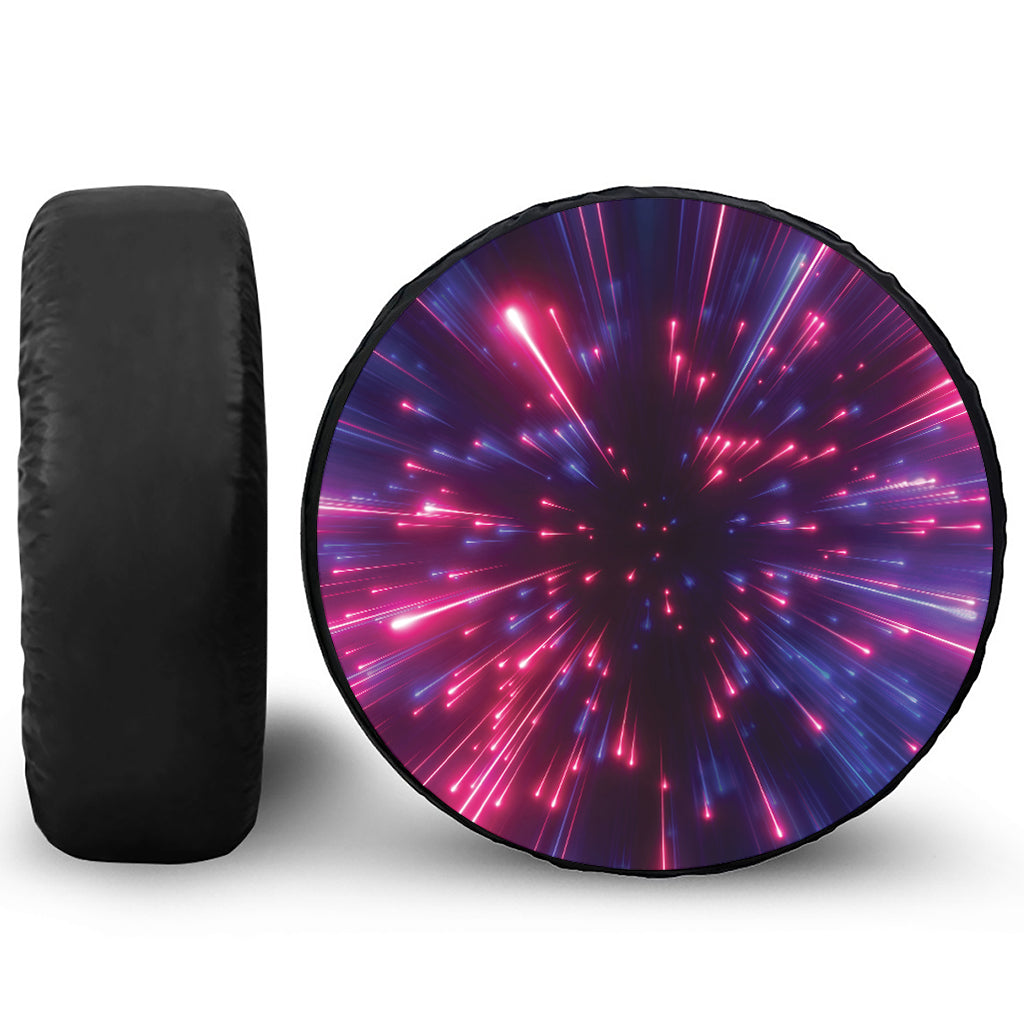 Cosmic Hyperspace Print Tire Cover