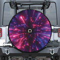 Cosmic Hyperspace Print Tire Cover With Camera Hole