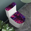 Cosmic Hyperspace Print Toilet Lid And Tank Cover Set