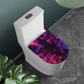 Cosmic Hyperspace Print Toilet Lid Cover