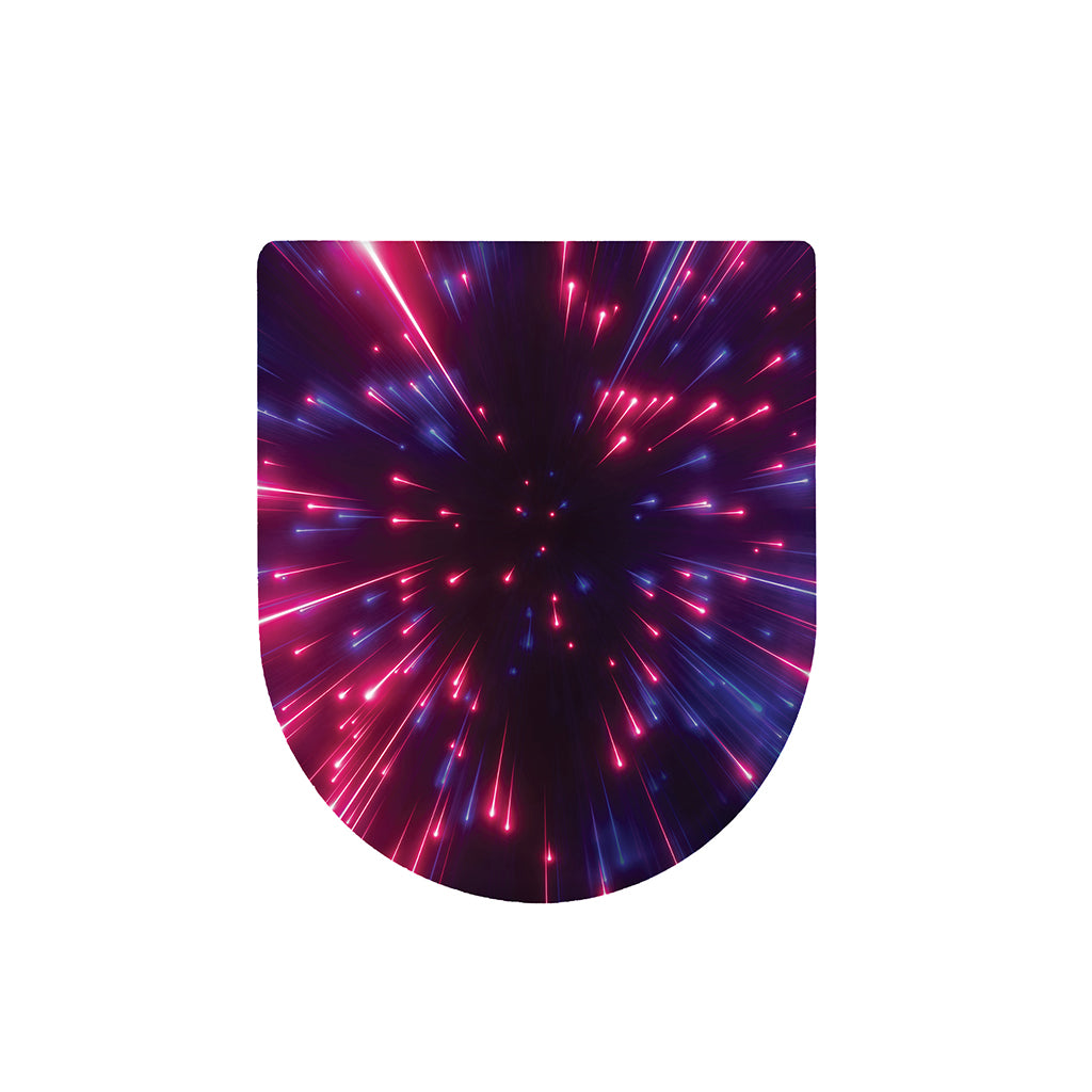 Cosmic Hyperspace Print Toilet Lid Cover