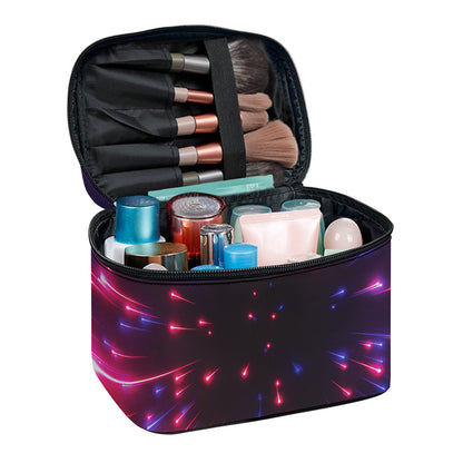Cosmic Hyperspace Print Travel Makeup Bag