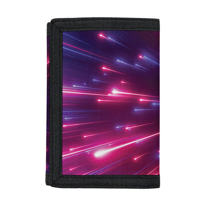Cosmic Hyperspace Print Trifold Wallet