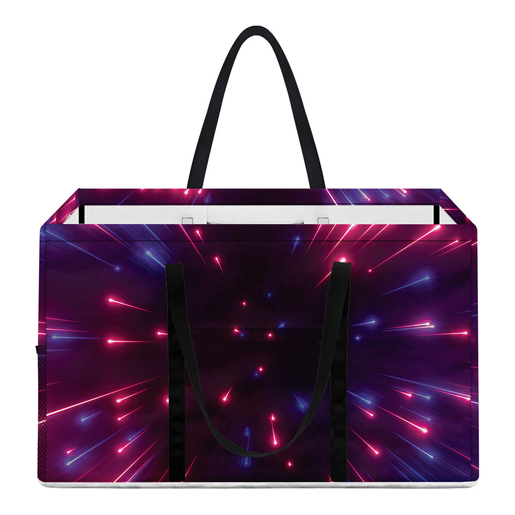 Cosmic Hyperspace Print Utility Tote Bag
