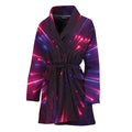 Cosmic Hyperspace Print Women's Bathrobe