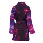 Cosmic Hyperspace Print Women's Bathrobe