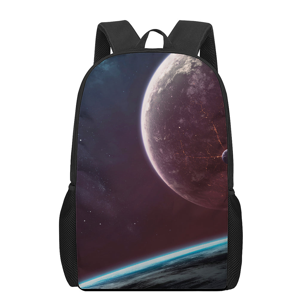 Cosmic Space Print 17 Inch Backpack