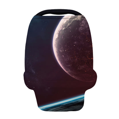 Cosmic Space Print Baby Seat Cover