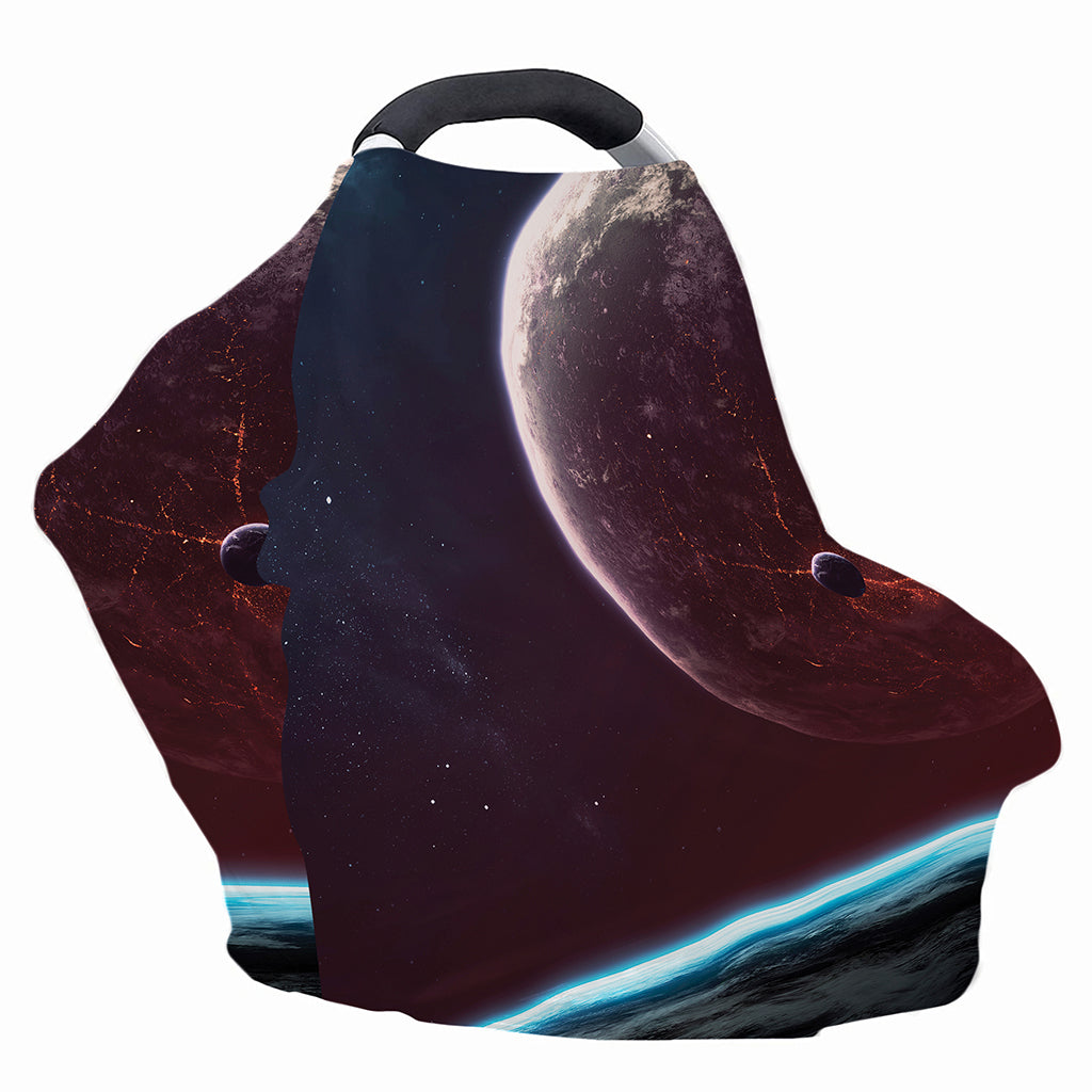 Cosmic Space Print Baby Seat Cover