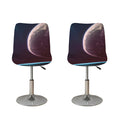 Cosmic Space Print Bar Stool Covers