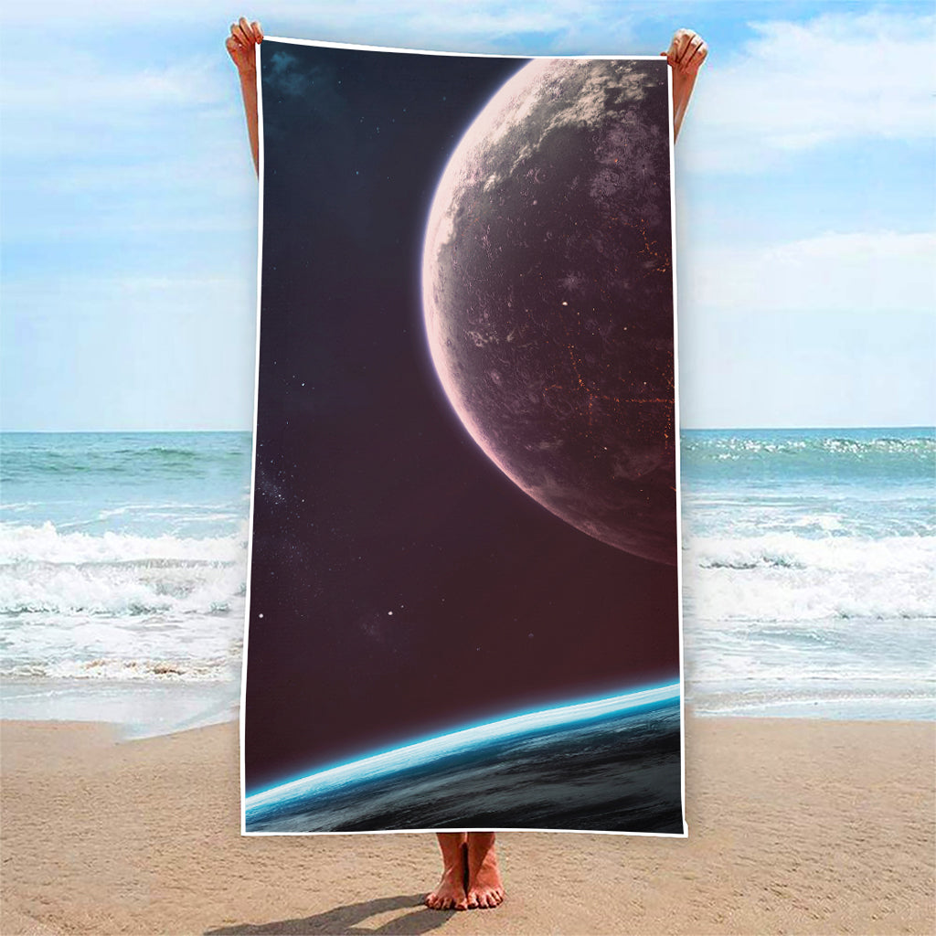 Cosmic Space Print Beach Towel