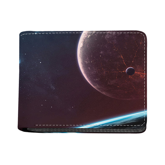 Cosmic Space Print Bifold Wallet
