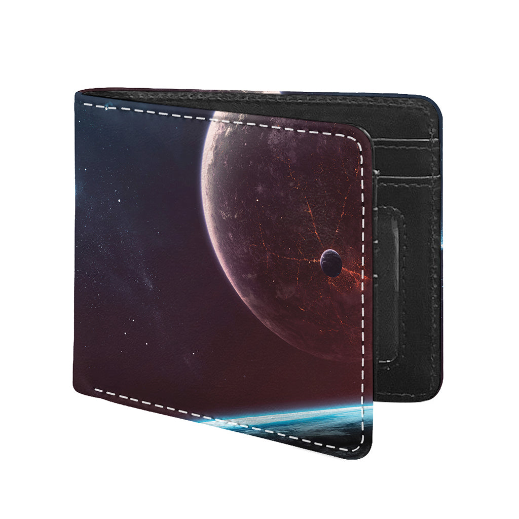 Cosmic Space Print Bifold Wallet