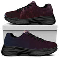Cosmic Space Print Black Chunky Shoes
