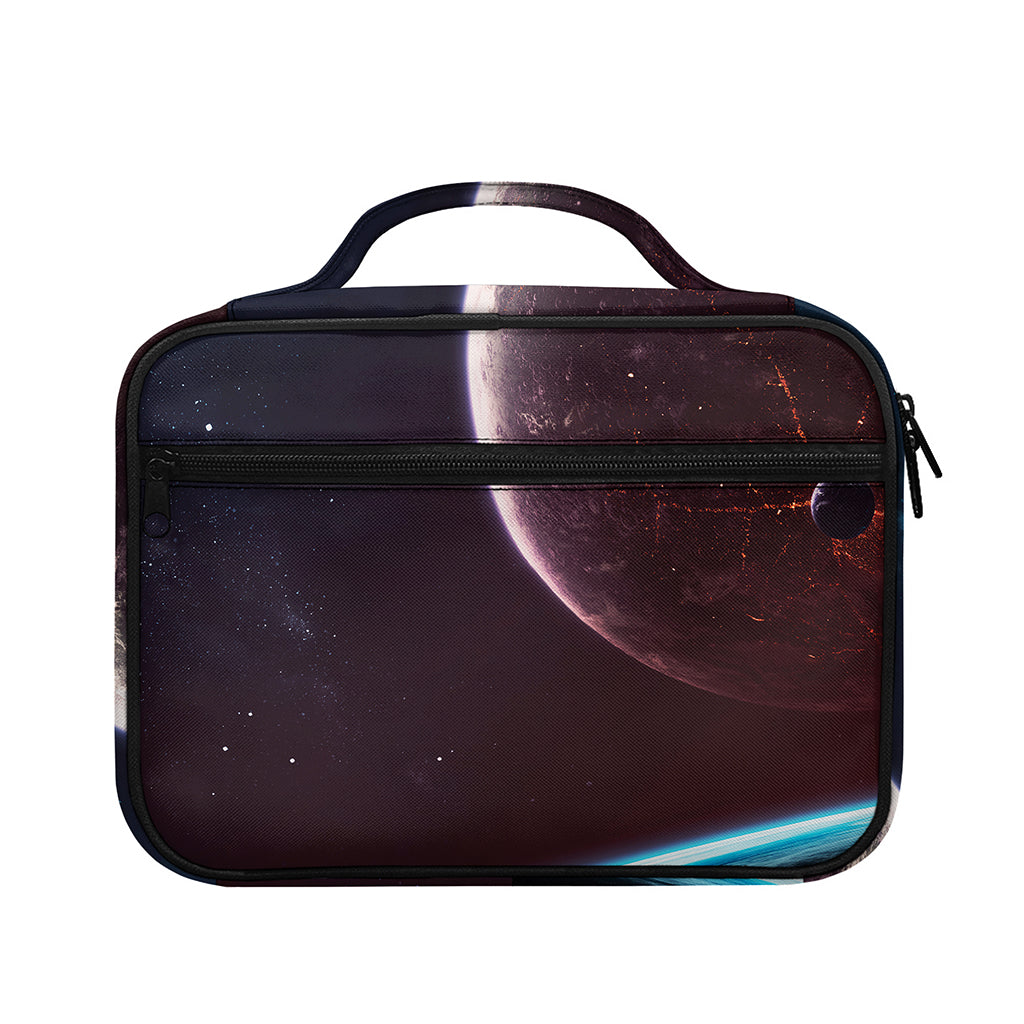 Cosmic Space Print Briefcase Bible Bag