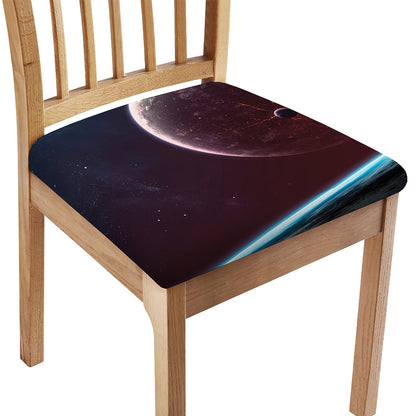 Cosmic Space Print Chair Cushion Cover