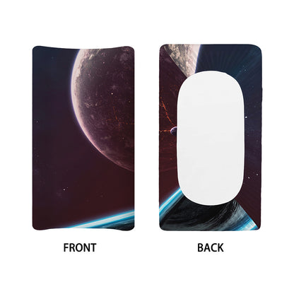 Cosmic Space Print Changing Pad Cover