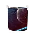 Cosmic Space Print Collapsible Laundry Basket