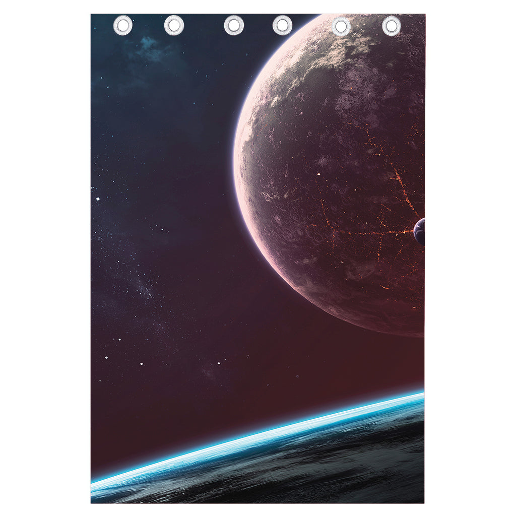Cosmic Space Print Curtain