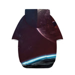 Cosmic Space Print Dog Zip Up Hoodie
