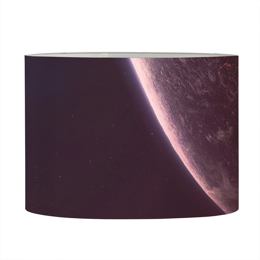 Cosmic Space Print Drum Lamp Shade