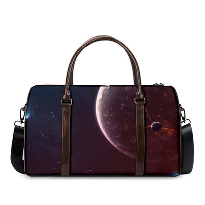 Cosmic Space Print Duffle Bag