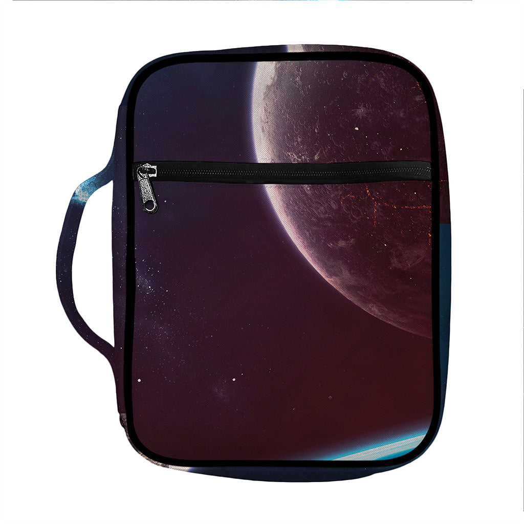 Cosmic Space Print Front Pocket Bible Bag