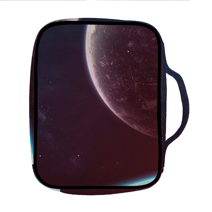 Cosmic Space Print Front Pocket Bible Bag