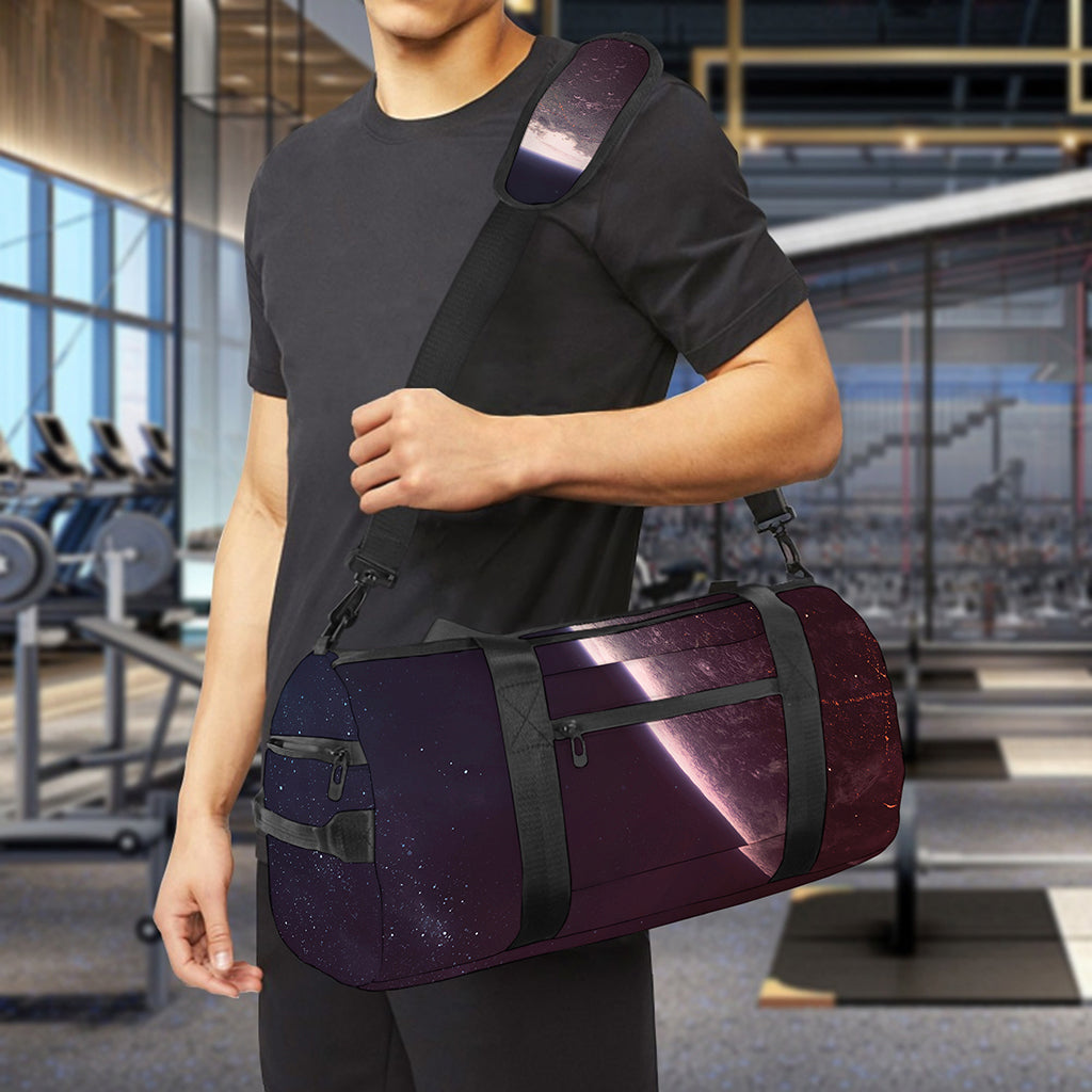 Cosmic Space Print Gym Bag