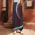 Cosmic Space Print Harem Pants