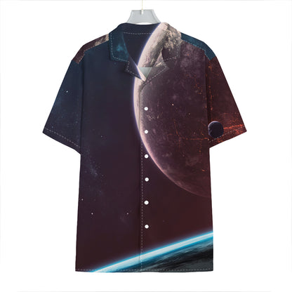 Cosmic Space Print Hawaiian Shirt