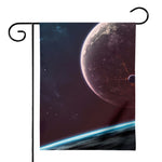 Cosmic Space Print House Flag