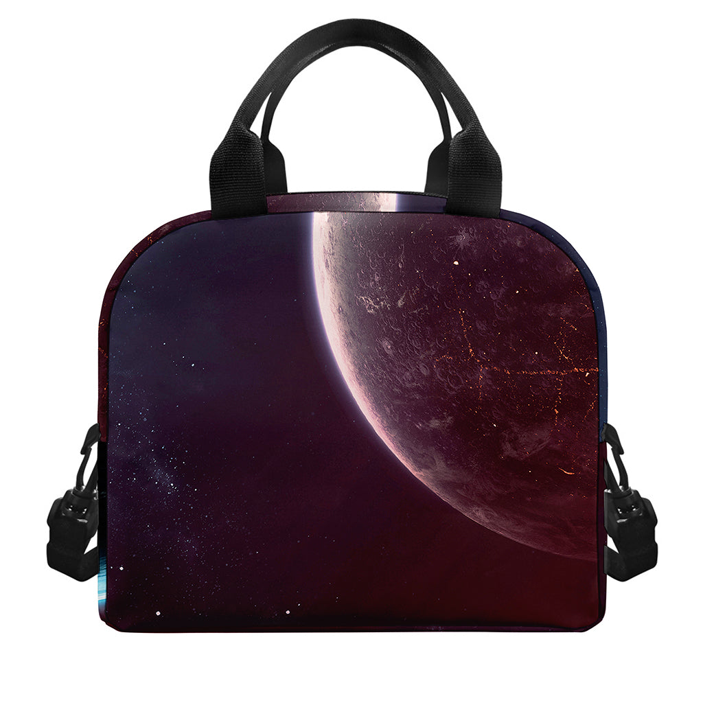 Cosmic Space Print Insulated Lunch Bag