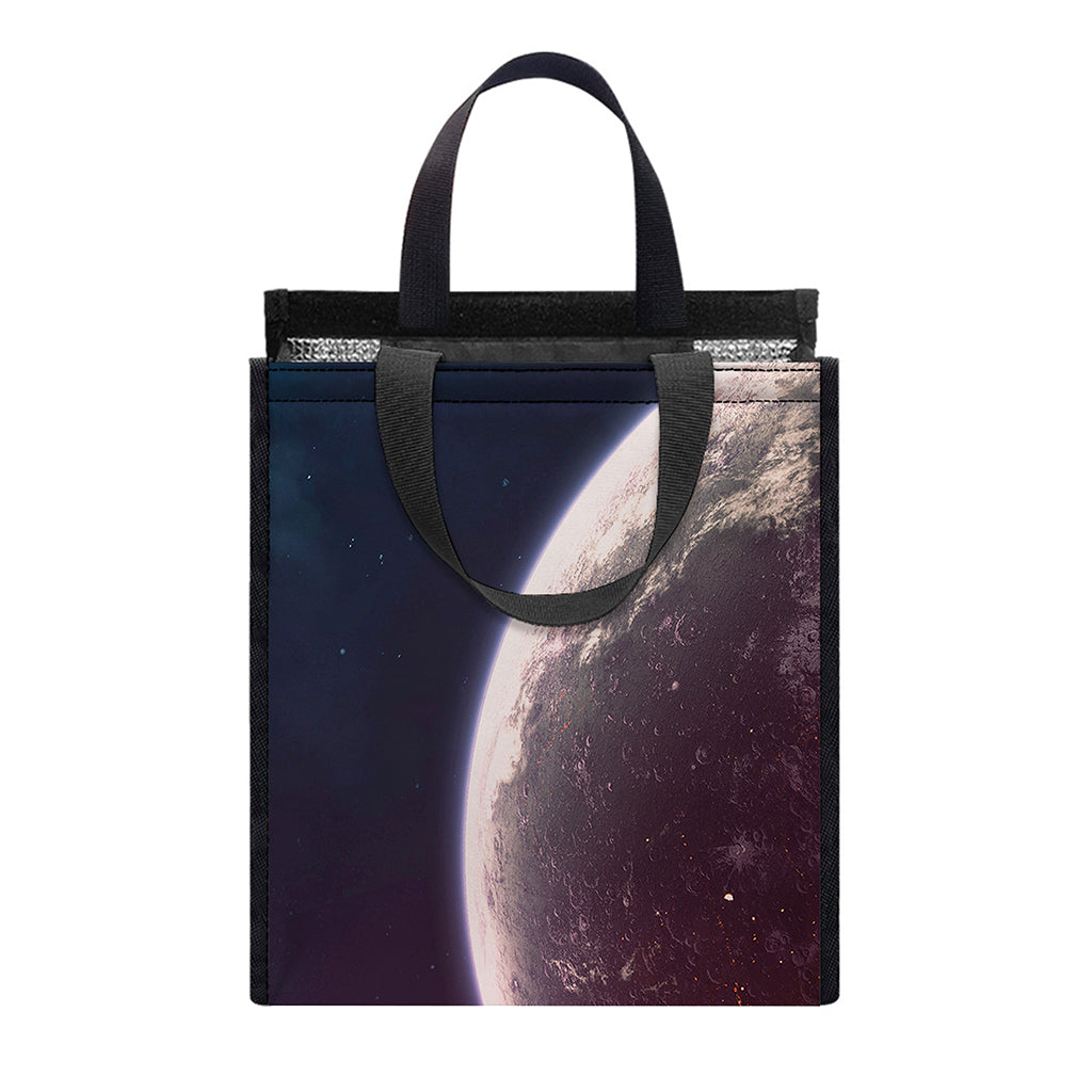 Cosmic Space Print Insulated Lunch Tote