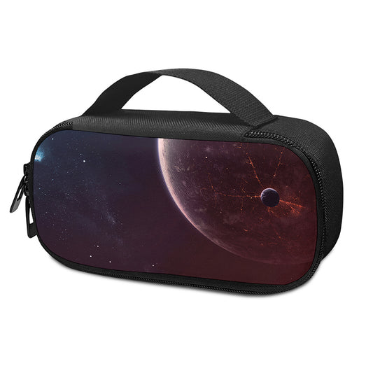Cosmic Space Print Insulin Cooler Travel Case