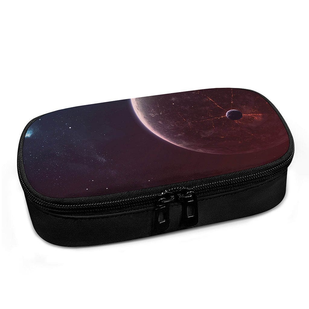 Cosmic Space Print Insulin Cooler Travel Case