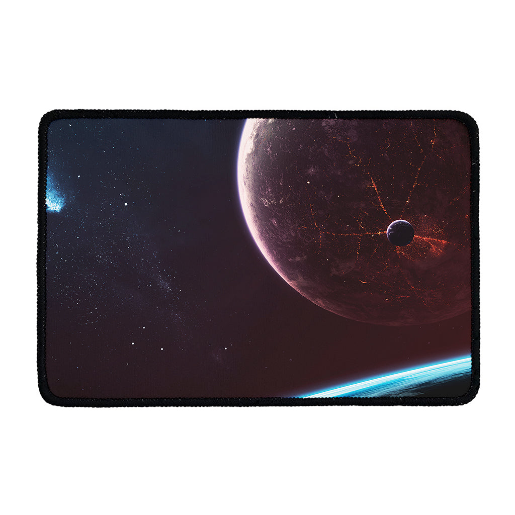 Cosmic Space Print Kitchen Mat