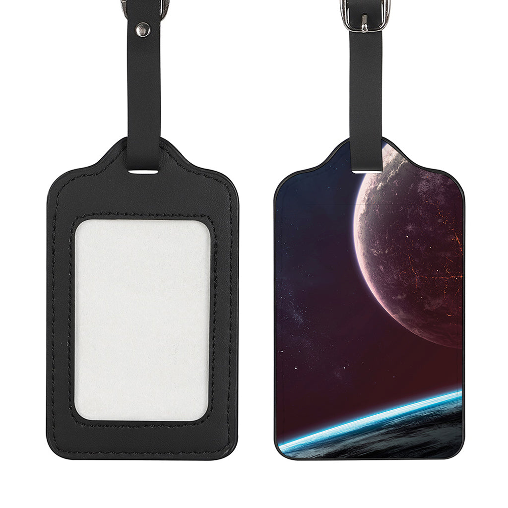 Cosmic Space Print Luggage Tag