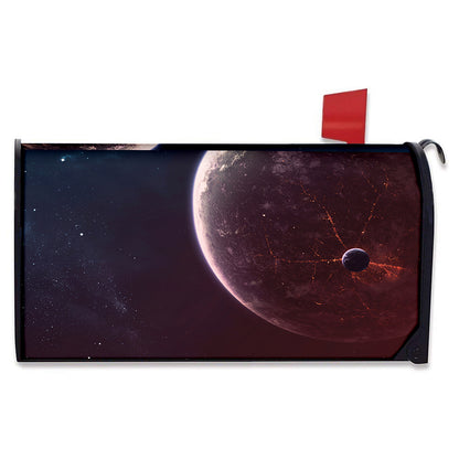 Cosmic Space Print Mailbox Cover