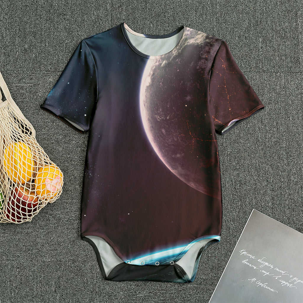Cosmic Space Print Men's Bodysuit