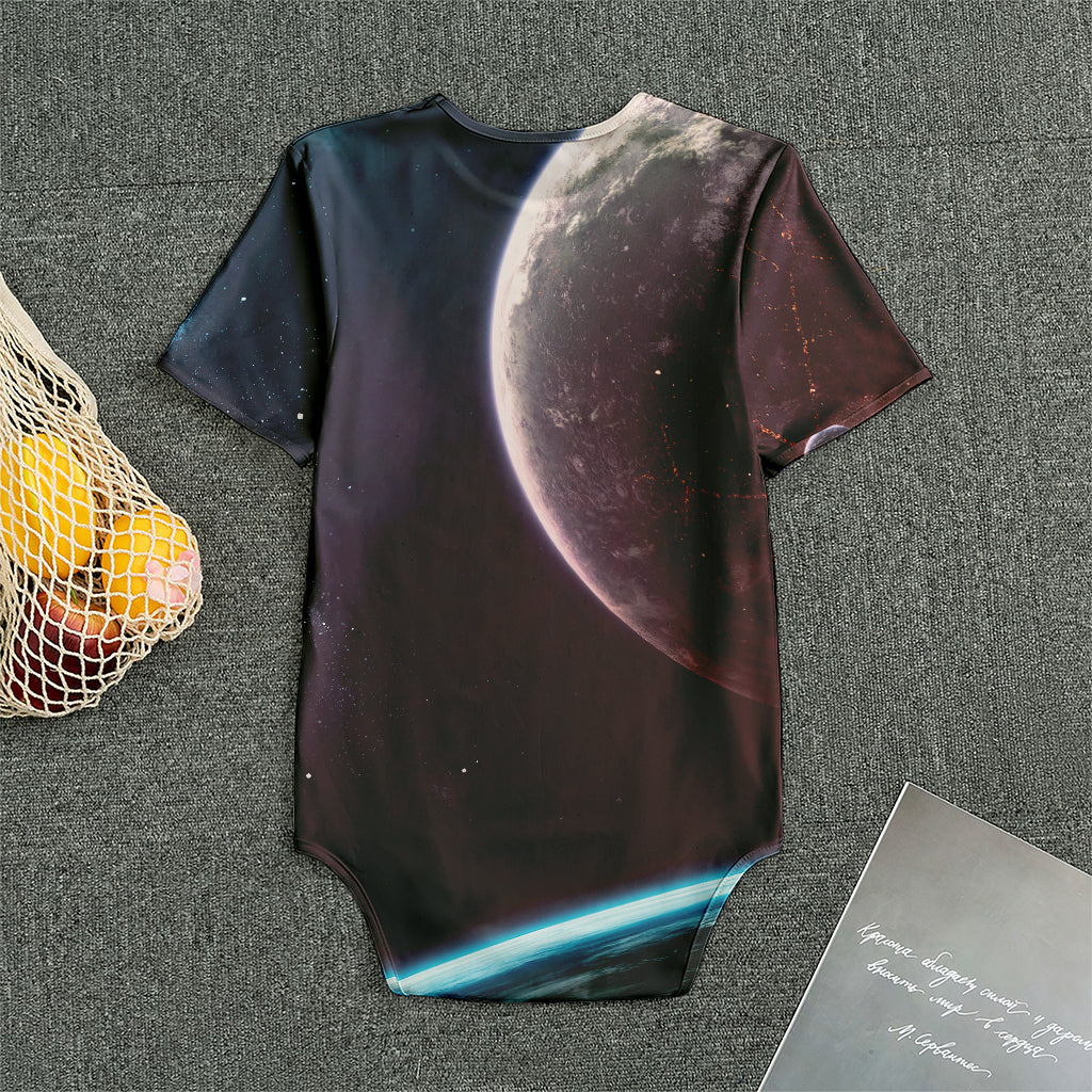 Cosmic Space Print Men's Bodysuit