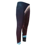 Cosmic Space Print Men's Compression Pants