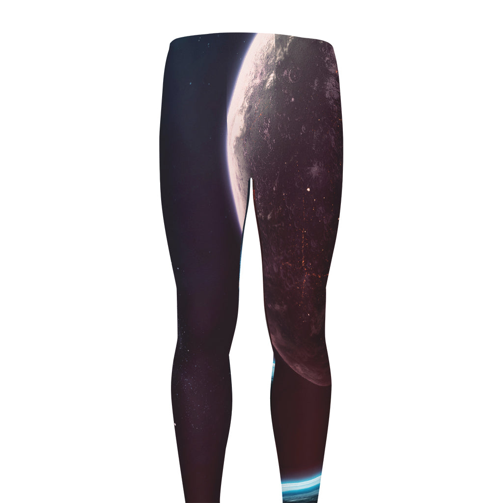 Cosmic Space Print Men's leggings