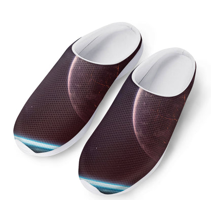 Cosmic Space Print Mesh Casual Shoes